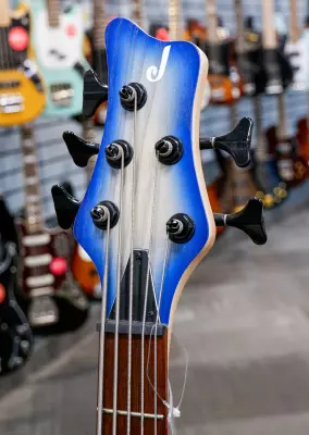 Jackson Guitars - Pro Series Spectra Bass SBA V, Caramelized Jatoba Fingerboard - Blue Burst 4